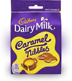 Cadbury Caramel Nibbles 80 грамм