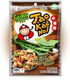 TAO KAE NOI Crispy Seaweed Stir Fried Spicy Clams Flavour Жаренные Пряные Мидии 32 грамма