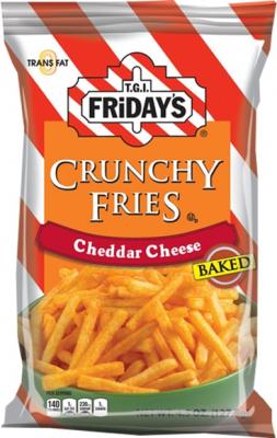 Картофель фри Fridays Crunchy Fries с сыром Чеддер 128 гр