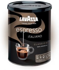 Кофе Lavazza Espresso 250 гр (ж/б молотый)