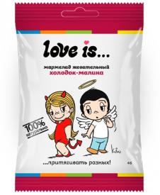 Мармелад жевательный Love is Холодок-малина 20 гр