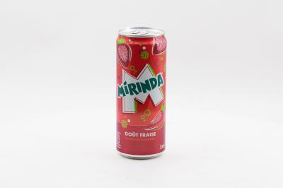 Напиток газированный безалкогольный Mirinda Клубника 330 мл ж/б