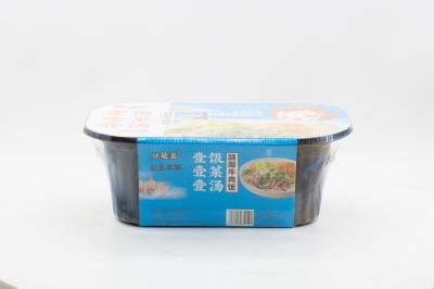 Рис саморазогревающийся Lei Qia с кусочками говядины 419 гр