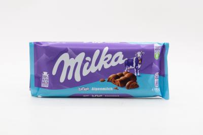 Пористый шоколад Milka Luflee Alpenmilk Chocolate 90г
