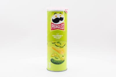 Чипсы Pringles со вкусом огурца и морской соли (Китай) 110г