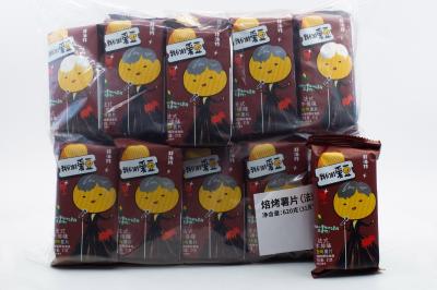 Чипсы картофельные запеченные Вэйлун со вкусом говяжьего стейка (Китай) 31г