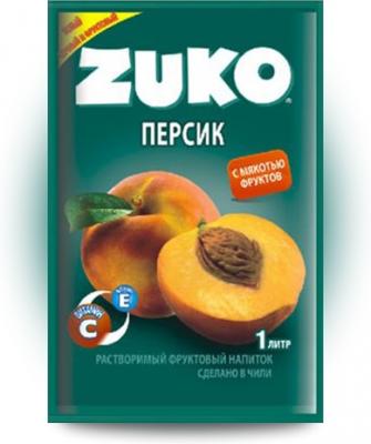 Растворимый напиток ZUKO Персик 25 грамм